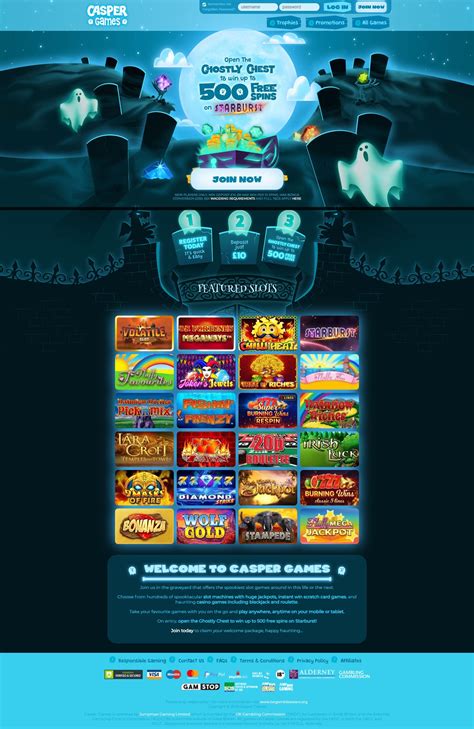 Casper games casino codigo promocional